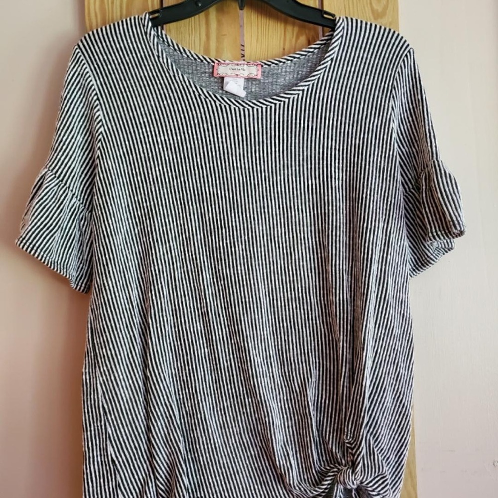 C’lavie striped blouse.